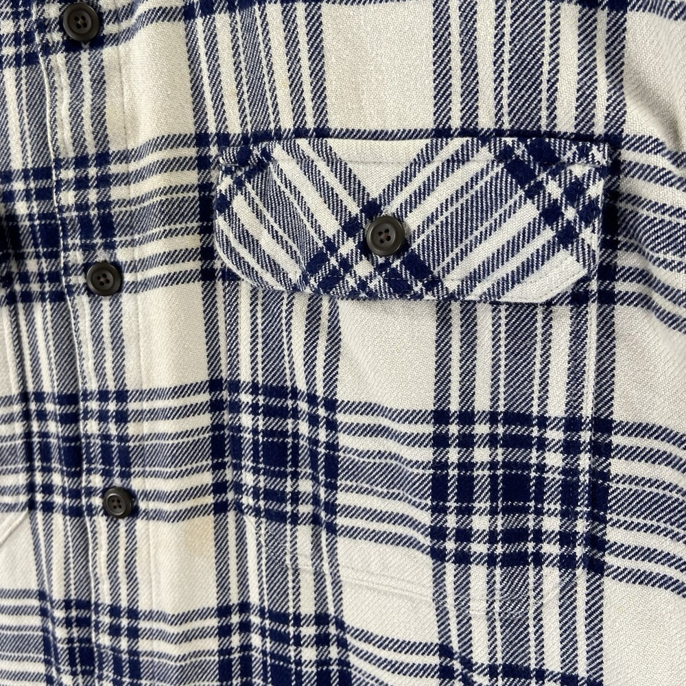 Patagonia Shirt men's Large Fjord Flannel Button Up Long Sleeve Organic Cotton - Picture 7 of 16